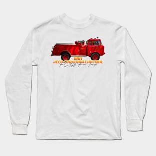 1961 Jeep Forward Control FC 170 Fire Truck Long Sleeve T-Shirt